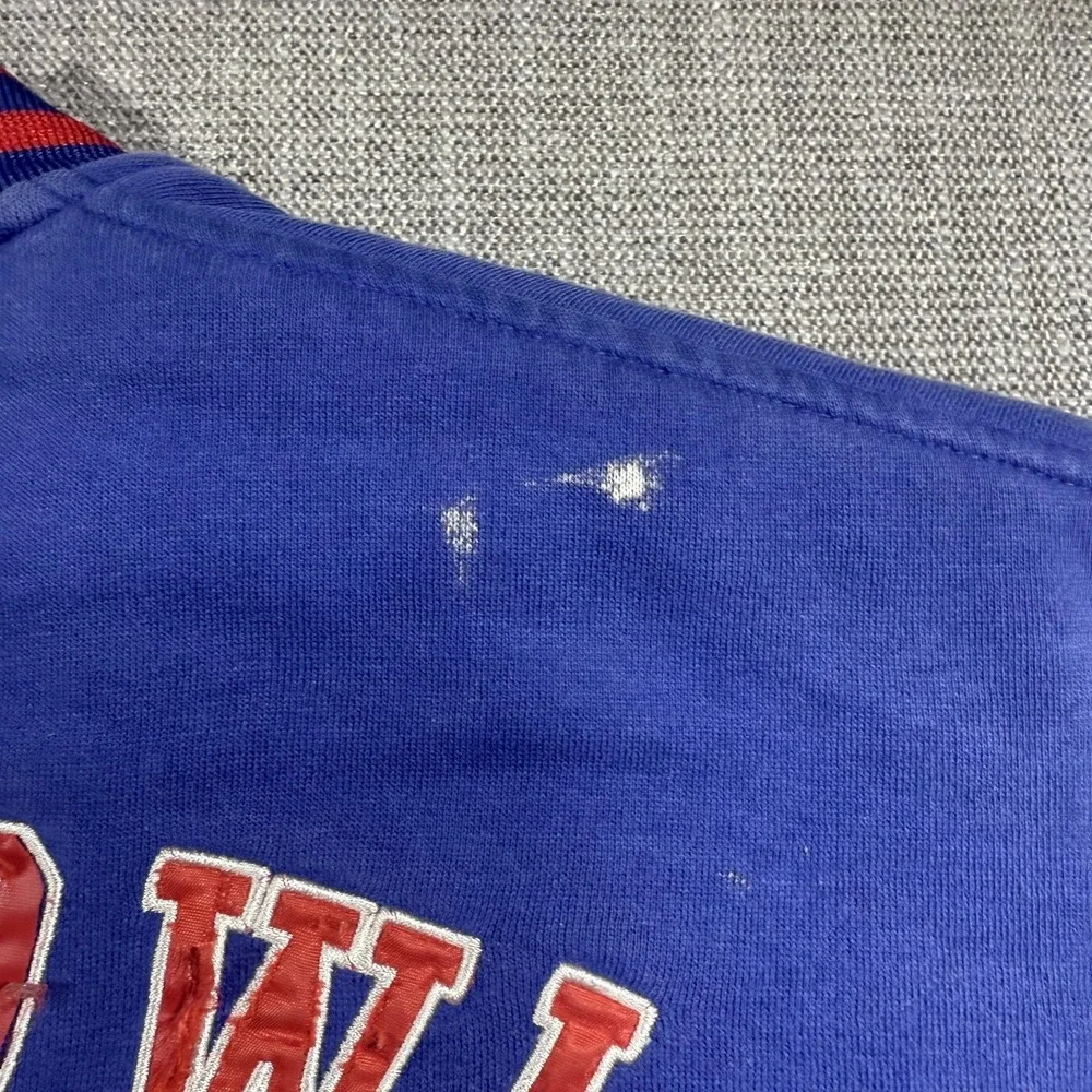 Vintage New York Giants Jacket Mens‎ 2XL Blue NFL Super Bowl Champions 90s